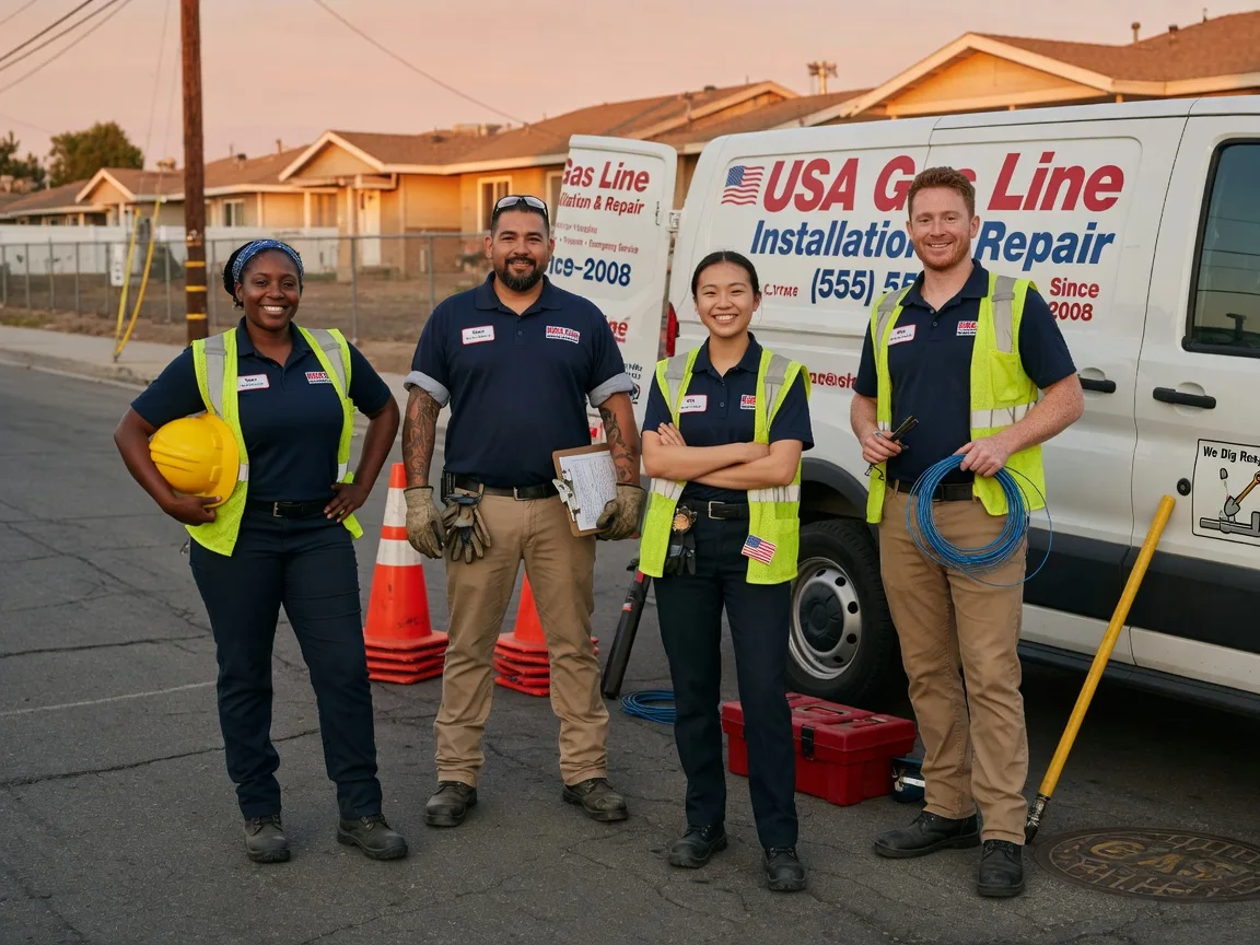 Gas Line Installation Company near me